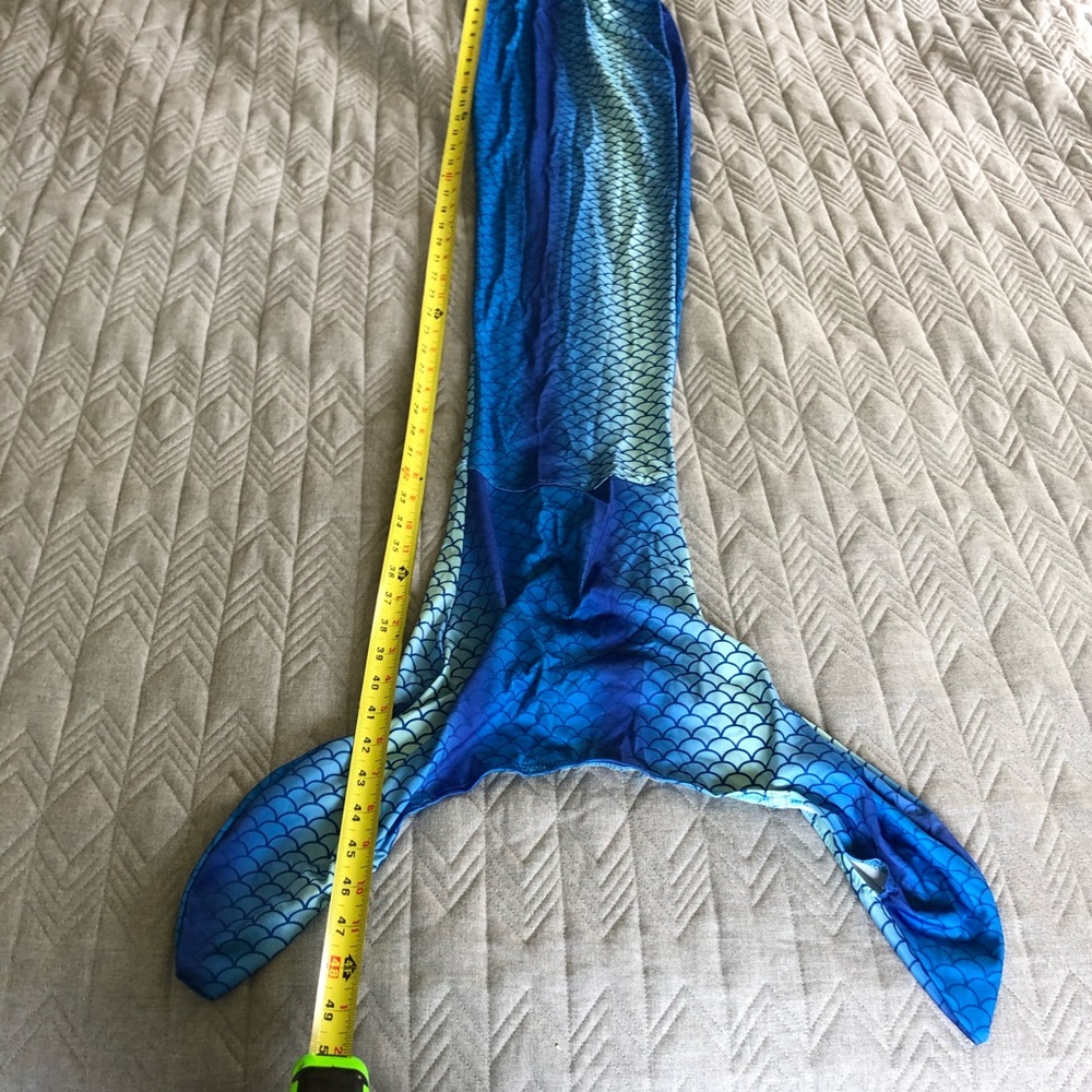 Mermaid tail swim costume